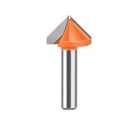 Fresas de extremo de carburo sólido CNC con vástago en V de 8 mm, brocas de enrutador 3D for madera de 60, 90, 120 y 150 grados, fresa de tungsteno for carpintería, 1 unidad/9 unidades(8X22X90)