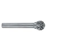 Fresas de metal duro forma D, esféricas, alta precisión y durabilidad, ideales para mecanizado en acero y aleaciones.