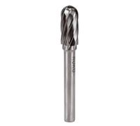 Fresas de metal duro para aluminio, forma C semiesférica, ideales para fresado de precisión y acabados en superficies metálicas.