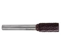 Fresas de metal duro TiCN, forma A, cilíndrica, sin dentado frontal, ideales para mecanizado de precisión y acabado de superficies.
