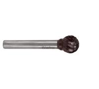 Fresas de metal duro TiCN forma D esférica, ideales para trabajos de alta precisión y mecanizado en diversos materiales.