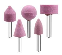 Fresas De Moler Para Taladro | 5 Piezas Accesorios Para Amoladora Rotativa,Accesorio De Lijado Multifunción | Para Pulido Lijado Grabado Corte Escultura Trabajo De Madera DIY