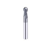 Fresas de punta esférica de acero de tungsteno HRC45, 1/5 piezas, R0.5-R10, herramientas de torno CNC for metal, fresa de punta de carburo CNC.(1pc HRC45,R2.5xD5x75L)