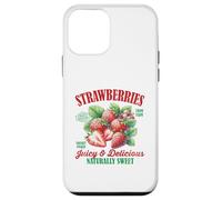 Fresas Dulce Vintage Fruta Retro Fresa Gráfico Carcasa para iPhone 12 mini