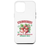Fresas Dulce Vintage Fruta Retro Fresa Gráfico Carcasa para iPhone 12 Pro Max