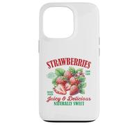 Fresas Dulce Vintage Fruta Retro Fresa Gráfico Carcasa para iPhone 13 Pro