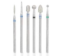 Fresas Torno Para Uñas Torno Para Uñas Profesional Broca Unhas Torno Para Uñas Broca De Uñas De Acero Inoxidable Accesorios De Broca De Uñas Manicura Lima De Uñas Brocas Nail Art Tools(# 8)