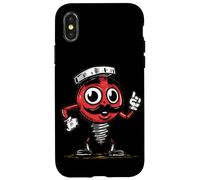 Fresco Aspecto de Tornillo Craftsman Carcasa para iPhone X/XS