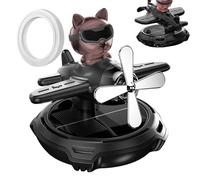 Fresco de aire de coche - Aromaterapia giratoria de coche, ambientador de aire rotativo, divertido y hermoso cuadro herramienta de decoración de interiores para SUV, sedán y camión