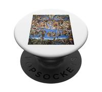 Fresco del Juicio Final de Miguel Ángel 1536-1541 Obra PopSockets PopGrip Adhesivo