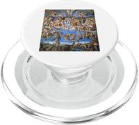 Fresco del Juicio Final de Miguel Ángel 1536-1541 Obra PopSockets PopGrip para MagSafe