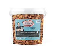 Fresco Drops de Entrenamiento Conejo | 1 kg | Snack Natural monoproteico de Carne Pura de Conejo en Forma de Drops | Sin aditivos Artificiales | Receta sin Cereales | En Cubo