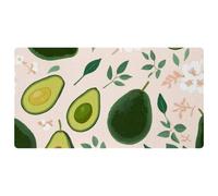 Fresh aguacado-742 - Alfombra acolchada para cocina, resistente a las manchas, fácil de limpiar, para fregadero de casa, oficina, 40 x 74 cm