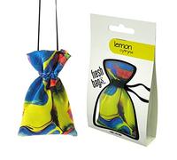 Fresh Bags Ambientador Eliminador de Olores para Coche, Hogar, Oficina, Habitación, Armarios, Diseño Estimulante e Innovador (ABSTRACT Limón)