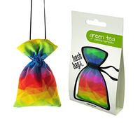 Fresh Bags Ambientador para coche, hogar, oficina, habitación o armario, diseño estimulante e innovador (ABSTRACT Green Tea)