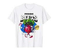 Fresh Beets, Amante de la música, Retro y Divertido productor de Remolacha Camiseta