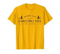 Fresh Cut Christmas Tree, Pine Retro Vintage Graphic Xmas Camiseta