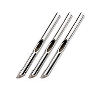 Fresh Flower Brooch Pin - 3 Pieces Stainless Steel Artistic Holder, Branch Flower Insert Brooch for Family Friends | Mother Day Party Home School | Daily Holiday Birthday Blessing Accessory