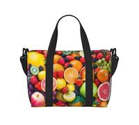 Fresh Fruits - Bolso bandolera portátil para mujer, ideal para gimnasio, entrenamientos, viajes y viajes