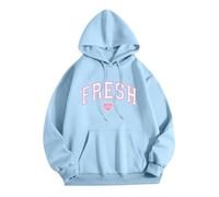 Fresh Love Sudadera con Capucha Sturniolo Sudadera Ligera con Capucha Mujeres Hombres Printin Letterg Top Letter Sudaderas Chica Cremallera