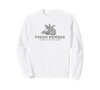 Fresh Member of The Slightly Bitter Club Funny Lemon Quote Sudadera