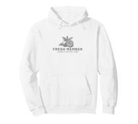 Fresh Member of The Slightly Bitter Club Funny Lemon Quote Sudadera con Capucha