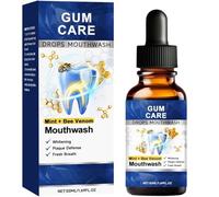 Fresh Mint Botanical Mouth Drops 50 ml, concentrado de enjuague bucal líquido vegetal para un aliento limpio y refrescante, fórmula vegetal con una ligera sensación de enfriamiento (1 unidad)