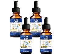 Fresh Mint Botanical Mouth Drops 50 ml, concentrado de enjuague bucal líquido vegetal para un aliento limpio y refrescante, fórmula vegetal con ligera sensación de enfriamiento (4 unidades)