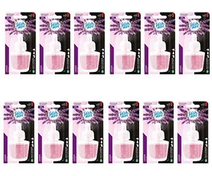 Fresh&More - 12 botellas de lavanda y manzanilla para ambientador eléctrico (19 ml)