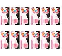 Fresh&More - 12 frascos de recambio para ambientador eléctrico (19 ml), diseño de flores de frambuesa y dulces