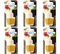 Fresh&More - 6 botellas de coco, mandelé y cereza, para ambientador eléctrico de 19 ml
