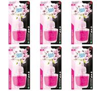 Fresh&More - 6 botellas de recambio para ambientador eléctrico (19 ml), diseño de magnolia y flor de cerezo