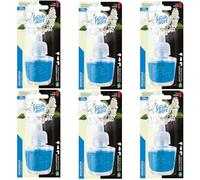 Fresh&More - 6 botellas de repuesto para ambientador eléctrico de lino y lila, 19 ml