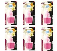 Fresh & More - Lote de 6 frascos de recambio para tapón aromático Sweet Melon, 19 ml