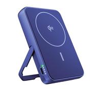 Fresh 'n Rebel Batería Externa Magnética Portátil 10000mAh - Compatible MagSafe - Qi2-15W Carga Rápida Inalámbrica - Power Bank iPhone 17/16/15/14/13/12 y Android Qi - Ultradelgada (True Blue)