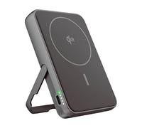 Fresh 'n Rebel Batería Externa Magnética Portátil 10000mAh - Compatible MagSafe - Qi2-15W Carga Rápida Inalámbrica - Power Bank iPhone 17/16/15/14/13/12 y Android Qi - Ultradelgada (Storm Grey)
