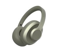 Fresh 'n Rebel Clam Ace, Auriculares Bluetooth Over-Ear con Cancelación Activa del Ruido Híbrida, 60h de Autonomía, con Micrófono ENC, Carga Rápida, Rueda de Control de Volumen (Dried Green)