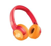 Fresh 'n Rebel Code Junior, Auriculares Bluetooth Inalámbricos para Niños, Sonido Seguro (<85dB), Incluye Cable de Audio y Pegatina, Buddy Beats, Efectos de LED. 48h de reproducción (Funny Fox)
