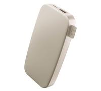 Fresh 'n Rebel Powerbank - Entrada y Salida USB-C - Carga rápida (20W) - 6 Funciones de Seguridad - Batería Externa portátil para iPhone y Android (Silky Sand, 12000mAh)