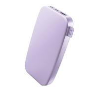Fresh 'n Rebel Powerbank - Entrada y Salida USB-C - Carga rápida (20W) - 6 Funciones de Seguridad - Batería Externa portátil para iPhone y Android (Dreamy Lilac 2, 18000mAh)