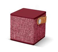 Fresh 'n Rebel ROCKBOX CUBE Fabriq Edition Ruby | Altavoz Bluetooth Inalámbrico Portátil