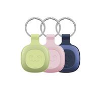Fresh 'n Rebel Smart Finder - Funciona con Apple '¿Dónde está?' (iOS), localizador de llaves con altavoz, etiqueta inteligente, IP67 resistente al polvo y al agua, (WG/PP/TB, 3 unidades)
