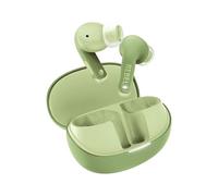 Fresh 'n Rebel Twins Fuse 2 Auriculares Inalámbricos Cancelación de Ruido - Sonido Nítido - 36h Autonomía - Bluetooth 6.0-2 Micrófonos para Llamadas - Carga Rápida - Antisalpicaduras (Wild Green)