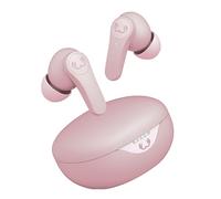 Fresh 'n Rebel Twins Rise, Auriculares In-Ear Bluetooth con Cancelación de Ruido Híbrida, Modo Ambiente, Bluetooth Multipunto, A Prueba de Salpicaduras (IPX4), 30h de autonomía (Pastel Pink)