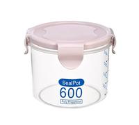 Fresh Storage Box - Airtight Food Container with Lid, Leak-Proof Easy Lock Lunch Box | Kitchen Pantry Organizer, Rice Pasta Pet Food Storage, Durable Boxes, Home and Travel Use, Preser
