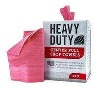 Fresh Towel FT800 - Trapos de toalla para limpieza (1 caja de 160 hojas), toallas de limpieza desechables, 9 x 12 pulgadas, FT800 (rojo)