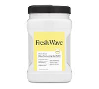 Fresh Wave Recambio de gel eliminador de olores de limón, 60 onzas, absorbentes de olores más seguros para el hogar, eliminador de olores natural a base de plantas, cada 15 onzas, dura de 30 a 60 días