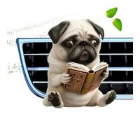 Freshener - Ambientador de perro, 2,36 x 1,97 pulgadas, acrílico, diseño de largo y ligero, diseño decorativo para vehículos, coche, camión, Rv, viajes, mujeres, hombres