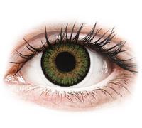 Graduación: -1.50, Radio: 8.60, Diámetro: 13.80 FreshLook One Day Color Green - graduadas (10 lentillas)
