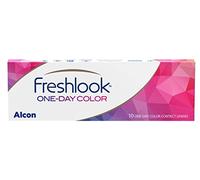 FreshLook One-Day Lentes de contacto de reemplazo diario, color Gray, Pack de 10 , R 8.6 mm, D 13.8 mm, -4 Diopt